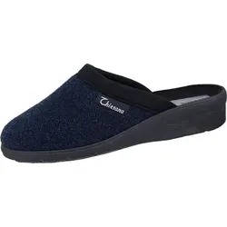 Thiesana Silvi Fleece Schuhe - Blau - Größe 36 - Bequeme Fleece Hausschuhe in Blau, ideal für Beruf und Freizeit. Robuste PVC-Sohle und weiches Obermaterial sorgen für hohen Tragekomfort.