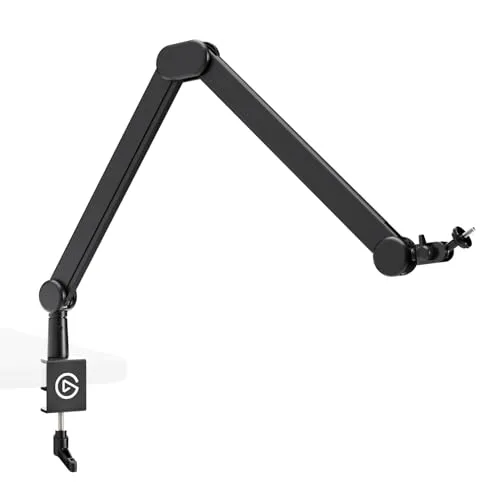 Elgato Wave Mic Arm MK.2 - Flexibler Mikrofonständer - Der Elgato Wave Mic Arm MK.2 bietet eine stabile und flexible Halterung für Mikrofone, ideal für Streamer und Podcaster. Einfach anzubringen und platzsparend.