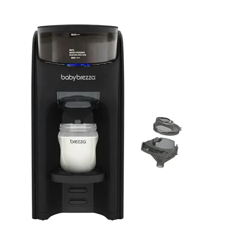 Baby Brezza Formula Pro Advanced - Automatischer Flaschenzubereiter - Milchpulver-Portionierer für die schnelle und hygienische Zubereitung von Babyfläschchen. Mit patentierter Mischtechnologie und 3 Temperatureinstellungen für perfekte Konsistenz.