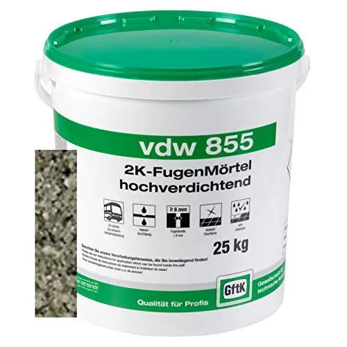 vdw 855 Fugenmörtel steingrau 25kg
