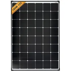 enjoy solar® Solarpanel SunPower 180W - Ultra-Effizienz für autarke Energieversorgung - Hochwertiges monokristallines Solarmodul mit bis zu 24% Wirkungsgrad, leicht und kompakt, ideal für mobile Anwendungen und reduzierte Installationskosten.