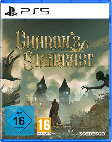 Charon's Staircase | PS5 Spiel | Action & Abenteuer - Erlebe das fesselnde Detektiv-Abenteuer 'Charon's Staircase' für PS5. Ideal für Spieler ab 16 Jahren. Tauche ein in eine packende Geschichte und meistere spannende Herausforderungen!