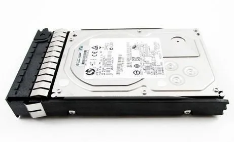 HDD 2TB 6G SAS 7.2K - HPE Dual Port Midline - Festplatte mit 2 TB, Hot-Swap-fähig und ideal für unterbrechungsfreie Serveranwendungen, ausgestattet mit HP SmartDrive-Träger.