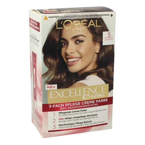 L´Oreal Excellence Creme Coloration 5 Hellbraun