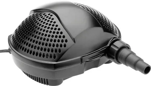 Teichpumpe Pondo Max Eco 14000 - Energieeffizientes Allround-Talent - Wasserpumpen: Die PondoMax Eco 14000 fördert Grobschmutz bis 8 mm mit 14000 l/h und 3,2 m Förderhöhe. Ideal für Bachläufe und Filtereinspeisung, energieeffizient mit nur 140 Watt!