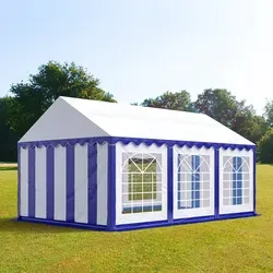 TOOLPORT PRO 4x6m Partyzelt - Stabil, Wasserdicht und UV-Schutz - Pavillons: Das TOOLPORT PRO Partyzelt bietet robuste PVC-Plane, hohe Stabilität und Wasserdichtigkeit für unvergessliche Feiern bei jedem Wetter.