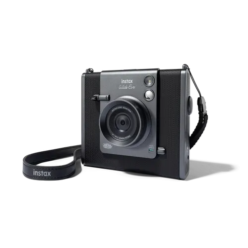 instax Wide EVO EX D - Die kreative Sofortbildkamera - Sofortbildkamera mit Weitwinkelobjektiv und 10-fach-Filmeffekten, ideal für kreative Aufnahmen und Social Media. Über Bluetooth drucken und Bilder bearbeiten vor dem Druck.