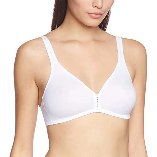 Triumph Damen Minimizer-BH Eileen N, Weiß, Gr. 70A - Funktionsunterwäsche mit nahtlosem Sitz und maximaler Bewegungsfreiheit, ideal für Frauen mit größerer Oberweite - optisch verkleinert und formt ein schönes Dekolleté.