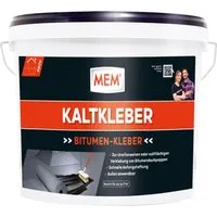 MEM Bitumen Kaltkleber 6,5 kg - Kleber & Leime, ideal für schnelle und zuverlässige Abdichtungen im Außenbereich, witterungsbeständig und einfach in der Anwendung.