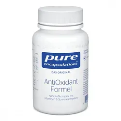 Pure Encapsulations AntiOxidant Formel Kapseln - Nahrungsergänzungsmittel für Zellschutz mit Antioxidantien, unterstützt die Leberfunktion und schützt vor oxidativem Stress.