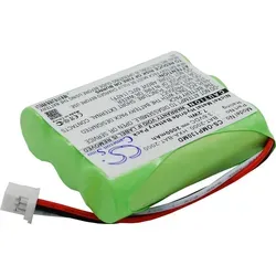 TECHTEK Akku Kompatibel mit [Omron] HBP-1300, HBP-1300 blood pressure monitor, HBP-1320 Ersetzt BAT-2000, für HXA-BAT-2000 - Grün