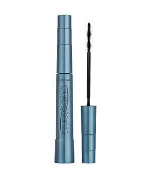 L'Oréal Paris False Lash Telescopic Waterproof Mascara, Schwarz, 7.7 ml - Entdecken Sie die Wimperntusche für präzise getrennte Wimpern und beeindruckende Länge. Die flexible Bürste ermöglicht ein müheloses Auftragen und sorgt für einen intensiven Blick ohne künstliche Wimpern.