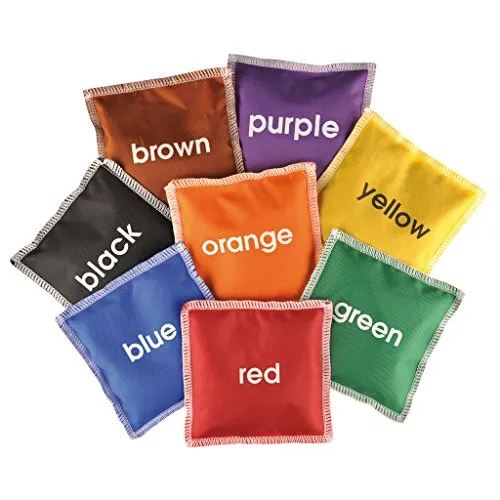 Colors Bean Bags Bohnensäckchen in 8 Farben auf Englisch, Bohnensäckchen | Wiemann Lehrmittel