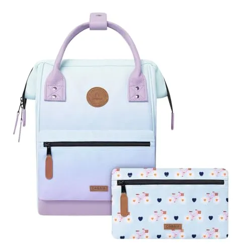 CABAIA Rucksack Essentials Backpack (Set, 3-tlg) - Rucksacktaschen mit praktischer Utensilientasche, individuell anpassbar für mehr Organisation und Komfort – ideal für lange Tage unterwegs.