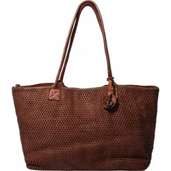 Harbour 2nd Shopper Grace - Cognac - Braun - Exklusive Shoppingtasche aus Hamburg, gefertigt aus hochwertigem Rindsleder. Stilvoll und nachhaltig – ideal für modebewusste Individualisten, die Wert auf Qualität legen.
