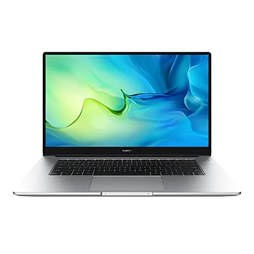 HUAWEI MateBook D 15 Laptop | 11. Generation Intel Core i7-1195G7 -Prozessor mit 16 GB RAM + 512 GB SSD Speicher |15,6 Zoll Ultrabook mit Eye Comfort FullView Display| Metallgehäuse Mystic Silver