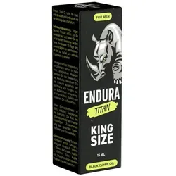 Morningstar Pharma Verzögerungsmittel Endura Titan - King Size, Flasche mit 15ml, 1-tlg., hochwertiges Pflegeöl für Männer