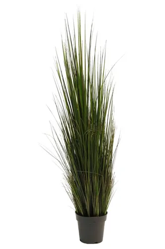 Kunstpflanze Künstliches Gras - Hanno, 120 cm, Emerald