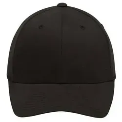 Original Flexfit® Cap Trendiges 6 Panel Cap ohne Verschluss schwarz, Gr. L/XL