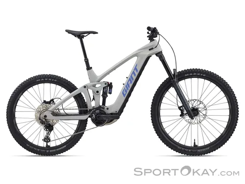 Giant Reign Advanced E+ 2 560Wh 29/27,5'' E-Bike - Hell-Grau - M - Das Giant Reign Advanced E+ 2 E-Bike bietet mit seinem leichten Carbonrahmen und dem leistungsstarken Motor außergewöhnliche Kontrolle auf anspruchsvollen Strecken. Ideal für Abenteuer im Gelände!