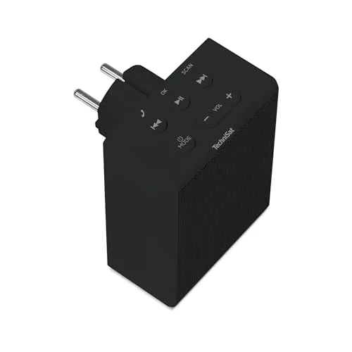 TechniSat VIOLA Steckdosenradio - Kompaktes UKW-Radio mit Bluetooth - Klassisches Radio für die Steckdose mit Bluetooth-Streaming. Genießen Sie Ihre Lieblingsmusik und Radiosender überall im Raum, dank einfachem Anschluss und intuitiver Bedienung.