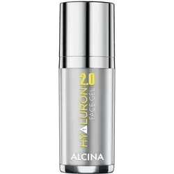 Alcina Hyaluron 2.0 Face Gel 30 ml - Feuchtigkeitspflege für strahlende Haut - Alcina Gesichtsgel mit 3-fach-Hyaluronsäure für pralle, glatte Haut. Ideal gegen Fältchen und schnell einziehend für ein frisches Hautgefühl.