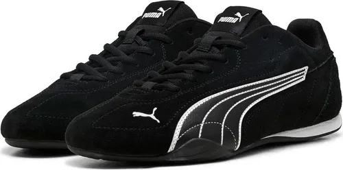 PUMA Catch Sneakers Erwachsene, Gr. 40, schwarz-weiß - Stylische Sneaker für Erwachsene aus Textil und Leder, ideal für jeden Anlass – komfortabel und vielseitig für den perfekten Alltagslook.