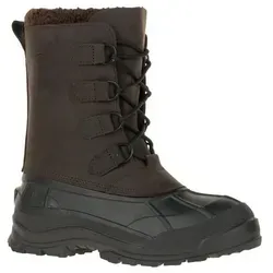 Kamik Winterstiefel Alborg - Wasserdichter Nubukleder Schuh für Herren - Wanderschuhe für Herren, ideal für kalte Temperaturen mit wasserdichtem Nubukleder und hervorragender Isolierung durch den austauschbaren 9mm Zylex Innenschuh.