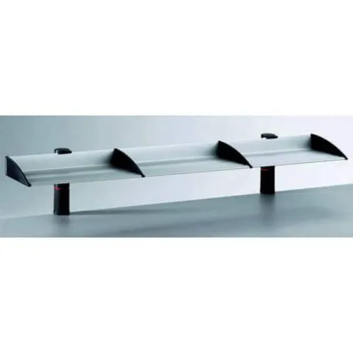 Boardmaster 100 mit Unizwinge anthrazit - 3 Fächer für optimale Organisation - Ablagesysteme, anthrazit/silber, 3 Fächer für eine effiziente und übersichtliche Dokumentenablage, ideal für Büros und Home Offices.