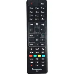 Originale Panasonic TV Fernbedienung TX-32C300B, TX-32C300E, TX-32CW304, TX-39DW304 - Fernbedienung für Panasonic TVs, sofort einsatzbereit ohne Programmierung. Ideal für einfache Bedienung Ihres Fernsehers.