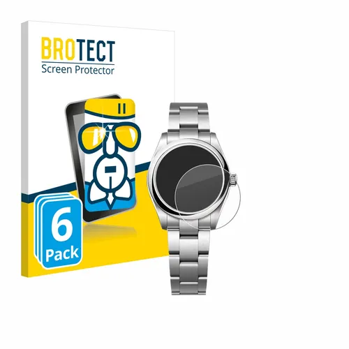 6x BROTECT Panzerfolie Schutzglas für Rolex Oyster Perpetual 31 9H Zubehör