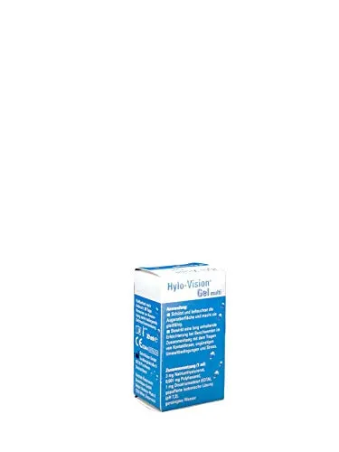 Hylo-Vision Gel multi Augentropfen 2er Set 2X10 ml - Arzneimittel für trockene Augen, bietet langanhaltende Befeuchtung und Schutz für Ihre Augen.