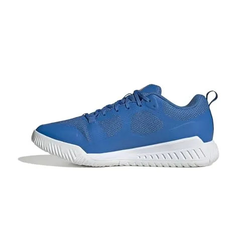adidas Herren Court Team Bounce 2.0 Shoes - Herren-Sneaker mit sockenähnlicher Passform und Bounce Zwischensohle für optimalen Komfort. Obermaterial aus 50% Recycling-Material und abriebfester Gummiaußensohle.