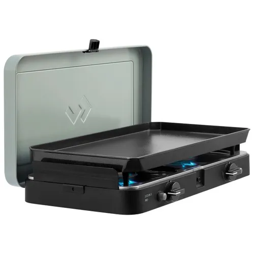 CADAC 2-Cook 3 Pro Plancha Camping-Gasgrill - Campingkocher mit leistungsstarkem Grillbereich, ideal für Outdoor-Aktivitäten und perfekt für Grillabende im Freien.