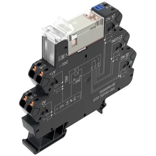 Weidmüller TRP 24VDC 1NO HC Koppelrelais 24 V/DC 16 A 1 Schließer 10 St.