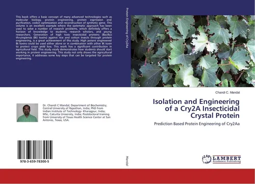 Isolation and Engineering of a Cry2A Insecticidal Crystal Protein Chandi C. Mand