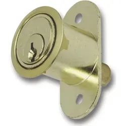 JUNIE Zylinder-Druckschloss 2960 - Zylinder Messing , BN 0101 , BN0101 Messing poliert