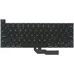 A2251 US Tastatur für Apple Macbook Pro Retina 13" 2020 EMC3348 MWP72 amerikanische Keyboard - Schwarz