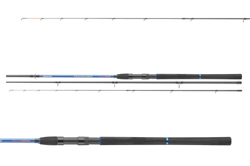 DAIWA Triforce Feeder 3,6m bis 120g - Ideal für anspruchsvolle Angler - Angelruten & Stöcke, 3,60 Meter lang mit einem Wurfgewicht von 120g für präzise Würfe und hohe Flexibilität beim Angeln.