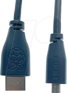 RPI M-HDMI HDMI4 - Raspberry Pi - Kabel, micro-HDMI auf HDMI, 2m, schwarz