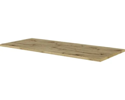 Flex Well Cara Arbeitsplatte 60x220x2.8 cm artisan eiche - Robuste Arbeitsplatte aus artisan eiche, ideal für kreative Projekte und vielseitige Anwendungen in Küche oder Werkstatt.