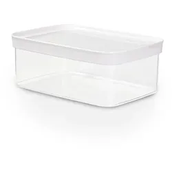 EMSA Optima Rechteckig Container 2 l Transparent, Weiß 1 Stück(e) - Weiß