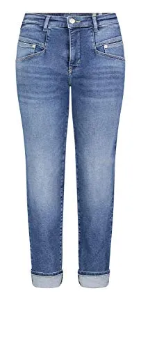 MAC Jeans Rich Carrot - Vintage Comfort Denim - Jeans mit besonders hohem Tragekomfort und zeitlosem Vintage-Look, ideal für lässige Outfits.