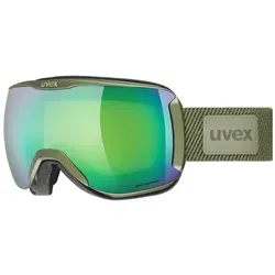 UVEX Ski- / Snowboardbrille DH 2100 CV PLANET - Uni., croco mat - Wintersport-Brillen mit innovativer CV-Technologie für klare Sicht und optimalen UV-Schutz beim Skifahren und Snowboarden.