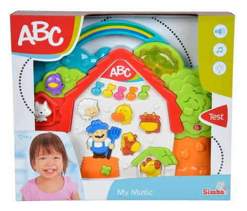eBay Simba - "Big Animal Farm" Lernspielzeug - Interaktives Baby ABC Spielzeug für Feinmotorik und musikalische Förderung, ideal für neugierige Kleinkinder.