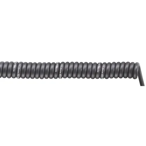 Lapp Zubehör Spiralkabel SPIRAL-H07BQ-F-BLACK 70002755 - Hochwertiges Spiralkabel für zuverlässige Verbindungen, flexibel einsetzbar mit einer Länge von 1000 mm (ausziehbar auf 3000 mm) und optimal für verschiedene Anwendungen im Bereich Telefonzubehör.