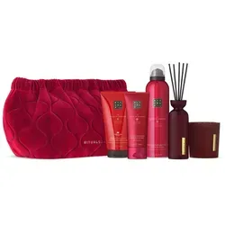 The Ritual of Ayurveda Large Gift Set 2025 - Ganzkörperpflege Geschenkset mit Duschschaum, Körpercreme, Handbalsam, Duftkerze und Mini-Duftstäbchen - ideal für Entspannung und Aromatherapie.