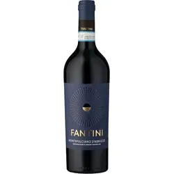 Fantini Montepulciano d’Abruzzo - Robuster Rotwein - Vielseitiger Rotwein aus Italien, ideal zu Pizza und Pasta. Vollmundig und rund im Geschmack, perfekt für gesellige Abende oder entspannte Momente.