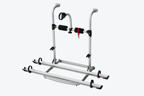 FIAMMA Carry Bike UL Fahrradträger für 2 Fahrräder - Universeller Fahrradträger für Wohnmobile, erweiterbar auf 3 Fahrräder. Robuste Aluminiumstruktur, leicht und flexibel einstellbar von 80 cm bis 150 cm.