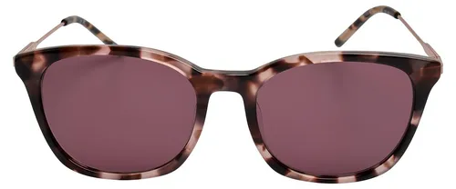 DKNY Quadratische Damen-Sonnenbrille mit Metallbügeln DK708S N